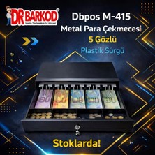 Dpos Metal Para Çekmecesi 5 Gözlü Plastik Sürgü  M-415