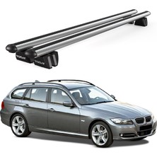 Today Auto Pençe Bmw 3 Series TOURING(2006-2011) Uyumlu Gri Ara Atkı Port Bagaj Tavan Barı