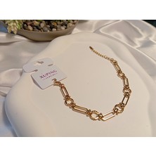 Xuping Jewelry Xuping Sonsuz Döngü Rose Zincir Bileklik 17-21 cm