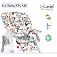 Holmer Leke Tutmaz  Mama Sandalyesi Minderi & Kılıfı Max-M