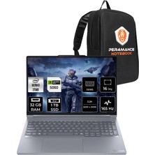 Lenovo Thinkbook 16P Gen 6 Intel Core Ultra 9 275HX 32GB 1tb SSD RTX5060/8GB 115W 16" 3.2k 165Hz Fdos Taşınabilir Bilgisayar & Per4 Çanta 21R0001JTXP318