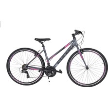 Corelli Lifestyle 1.0 Şehir Bisikleti Gri- Pembe