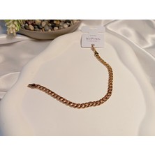 Xuping Jewelry Rose Zincir Detaylı Xuping Bileklik 18 cm
