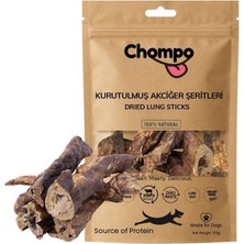 Chompo Kurutulmuş Ciğer Şeritleri Köpek Ödül Maması 100 gr