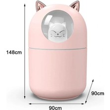 K-Yonlineticaret Sevimli Kedi Tasarımlı H2O Nemlendirici