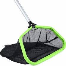 Waterfun Kalın Yeşil Çerçeveli Lüks Havuz Kepçesi