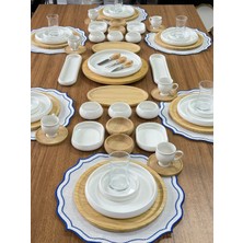 MD Mimoza Dekor Kahvaltı Takımı 65 Parça 6 Kişilik Victus