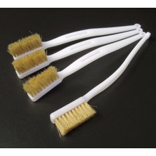 K-Yonlineticaret Çok Amaçlı Detay Temizlik Fırçası Beyaz Saplı