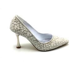 Sherens DA-100 Kadın Incili Taopuklu Ayakkabı