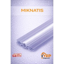 Yep Inşaat Duşakabin Mıknatıslı Fitil 190 cm – 4-5-6 mm Cam Uyumlu