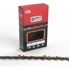 Rapco Gold Motorlu Testere Zinciri 3/8 34 Diş Köşeli Kalın Ağaç Kesim Motoru Zinciri