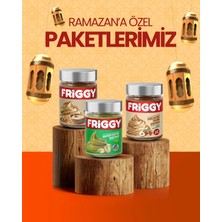 Friggy 3'lü Set Antep Fıstığı Kreması + Parçacıklı Fındık Kreması + Cevizli Tahin 320GR Özel Ramazan Paketi