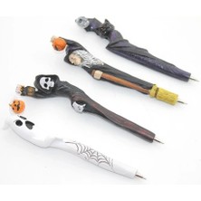 Eco Lounge Polyester Tükenmez Kalem Cadılar Bayramı Temalı