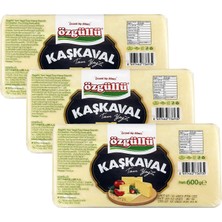 Özgüllü Kaşkaval Peyniri 600 gr x 3 Adet