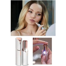 Eco Lounge Epilasyon Yüz Çene Işıklı Kıl Tüy Alma Mini Cep Epilasyonu Kadın Mini Traş Makinesi Pilli