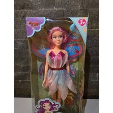 Vardem Oyuncak Peri Bebek 29 cm Işıltılı Kanatlı Prenses
