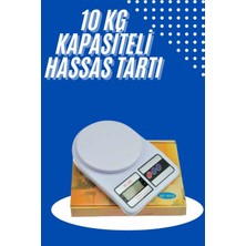Eco Lounge Yeni Nesil Taşınabilir Dijital Hassas Mutfak Tartısı Mutfak Terazisi Hassas Ölçüm 10 kg