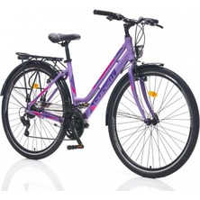 Corelli Byme 28 Jant Mor Pembe Şehir Bisikleti