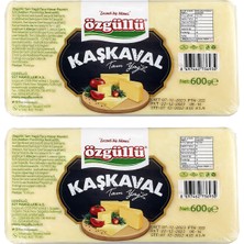 Özgüllü Kaşkaval Peyniri 600 gr x 2 Adet