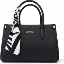 Başkent Çanta Kadın El Çantası Omuz Askılı Fular Detaylı Kullanışlı Geniş Hacimli 3 Bölmeli