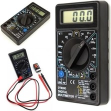 Eco Lounge Dijital Avometre Multimetre Ölçü Aleti Akım Voltaj Direnç Ölçer