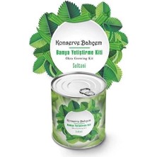 Eco Lounge Konserve Bahçem Evde Konservede Sultani Bamya Yetiştirme Kiti