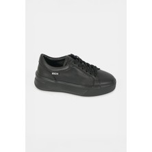 Eschi Kadın Günlük Hakiki Deri Sneaker Kaydırmaz Taban Esnek Rahat Ekstra Hafif Ortopedik Spor Ayakkabı