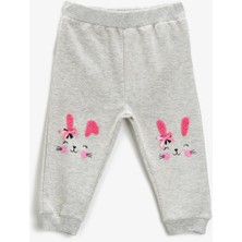 Koton İşlemeli Eşofman Altı