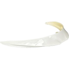 Scharf K1 / K1S Uyumlu Beyaz Kask Spoileri – Aerodinamik Arka Rüzgarlık