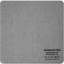 Pva Destekli Profesyonel Mikrofiber Cam Ayna ve Krom Temizlik  Bezi 30X30 Schön Weiter