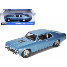 Beta Moda Hub Nessiworld 31262 1:24 Nessiworld Chevrolet Nova Ss 1970 Model Araba -Necotoys