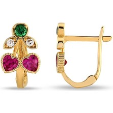 Şehrin Kuyumcusu Altın Çocuk Küpesi