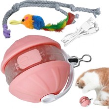 K-Yonlineticaret Şarjlı Hareketli Kedi Topu Oyuncak