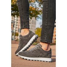 Panorama Hakiki Nubuk Deri Sneakers