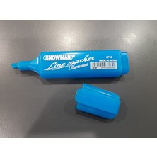 Snowman Fosforlu Kalem Mavi Doldurulabilir Lp-1om