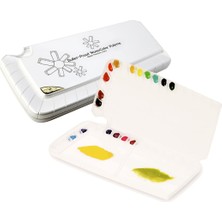 Mijello Mission Premium Class Kapaklı Sulu Boya Paleti Bullet-Proof Glass 38 Bölmeli