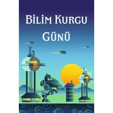 Deko Gonya Bilim Kurgu Günü Fotoğraf Panosu Branda 100X150