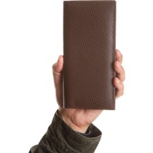 Newish Erkek Deri Telefon Kağıt Para Bölmeli Portföy Kartlık ve Cüzdan - NEW397