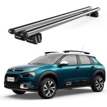 Today Auto Pençe Citroen C4 Cactus SUV(2014 ve Sonrası) Uyumlu Gri Ara Atkı Port Bagaj Tavan Barı