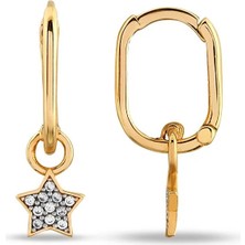 Şehrin Kuyumcusu Altın Sallantılı Küpe