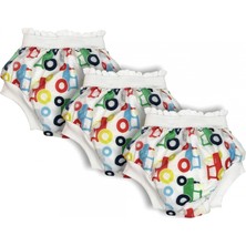 Sema Baby 3'lü Desenli Lüks Alıştırma Külodu No.2 15-20 kg - Cars