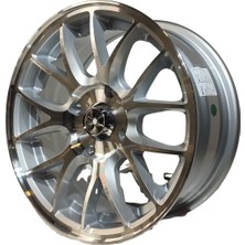 Pro Jant 4 Adet PRO-WL197 6*14 4*108 ET30 73.1 Sılver Jant (Takım)