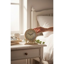 CaactuStore Masa Saati Love Yazılı Plastik Dekoratif / Hediyelik