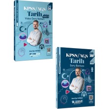 Yediiklim Yayınları Yediiklim 2026 KPSS AGS Atölye Serisi Genel Kültür Tarih Video Ders Notu ve Soru Bankası Seti 2 Kitap