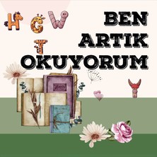 Deko Gonya Ben Artık Okuyorum Fotoğraf Panosu Branda 100X100