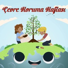 Deko Gonya Çevre Koruma Haftası Fotoğraf Panosu Branda 100X100