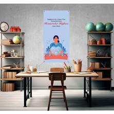 Deko Gonya Hemşireler Haftası Fotoğraf Panosu Branda 100X200