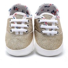 First Step Simli Patik - Gold 12-16 Ay / No.19