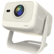 Flamex Everest PJ05, 400 LED Lümen, 1920X1080P, 1xhdmı, 1xusb, RJ45, Wifi 6, Bluetooth, 30.000 Saat LED Ö