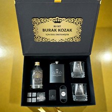 Hediyemen Isimli Premium Viski Bardağı ve Taşlı Hediye Koleksiyonu